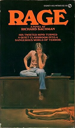 Rage by Stephen King, writing as Richard Bachman