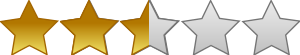 2.5 stars