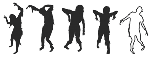 4 Zombies