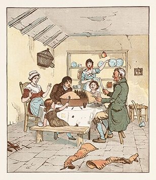 Sing a Song of Sixpence - Plate 4