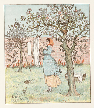 Sing a Song of Sixpence - Plate 8