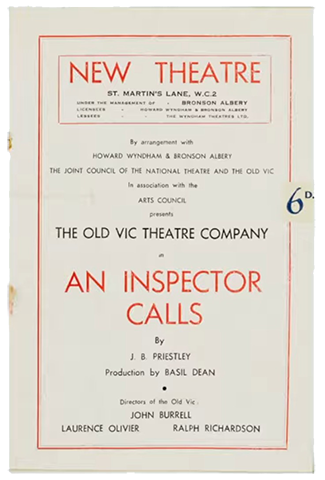 Original London Production Program