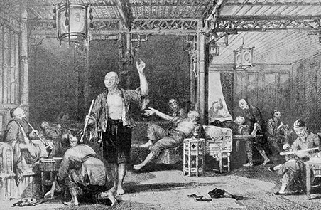 Chinese Opium Den 1900