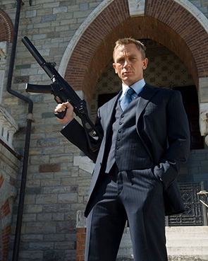 Daniel Craig as James Bond