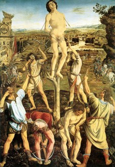 The Martyrdom of St Sebastian