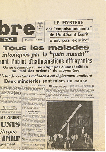 The newspaper article that inspired Sophie Mackintosh to write Cursed Bread