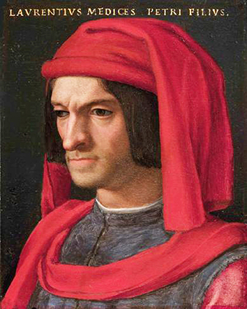 Lorenzo de Medici by Agnolo Bronzino, 1565