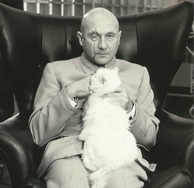 Donald Pleasance as Blofeld in You Only Live Twice