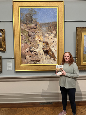 Fire's On by Arthur Streeton