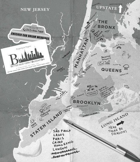 Map of New York's Boroughs