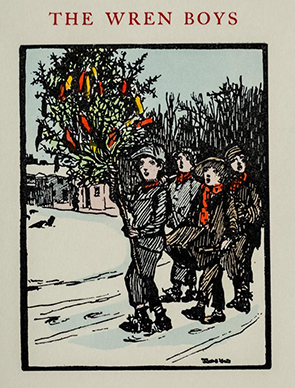 The Wren Boys by Jack Butler Yeats