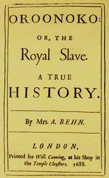 Oroonoko by Aphra Behn