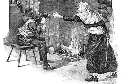 King Alfred burns the cakes