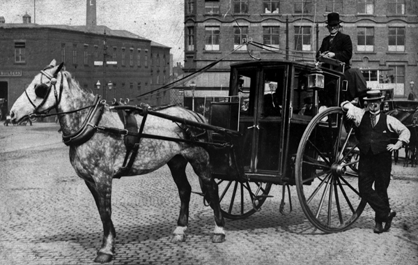 A Hansom Cab in London