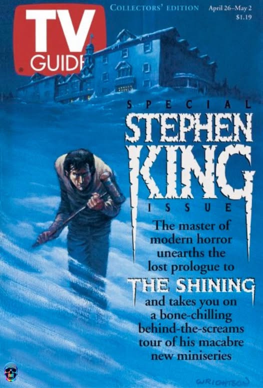 TV Week Cover, 26 April 1997, featuring the Shining television adaptation
