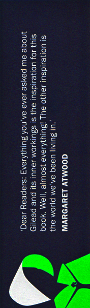 The Testaments bookmark