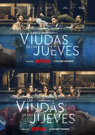 Thursday's Widows Netflix Limited Series Poster, 2023