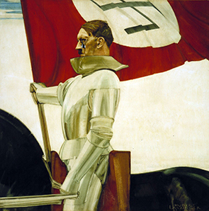 Nazi Propaganda - Hitler as a white knight