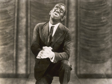 Al Jolson in blackface