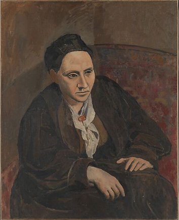 Portrait of Gertrude Stein by Pablo Picasso