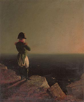 Napoleon Boneparte Musing at St Helena by Benjamin Robert Haydon, 1841