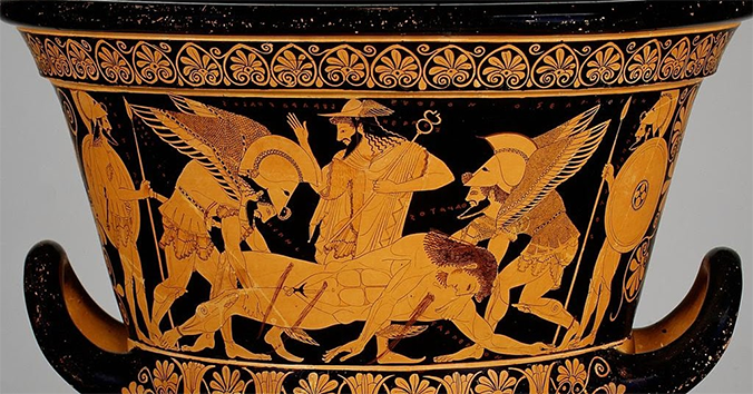 ‘Sarpedon Krator’ - Euphronius, 515BCE
