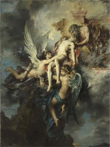 Sarpedon Carried by Henri Leopold Levy