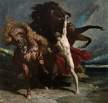 Automedon with the horses of Achilles by Henri Regnault 1868