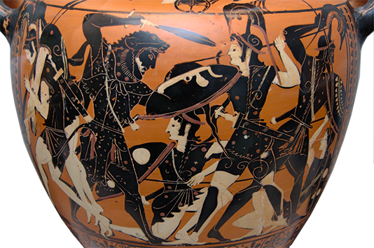 Heracles Battling the Amazons