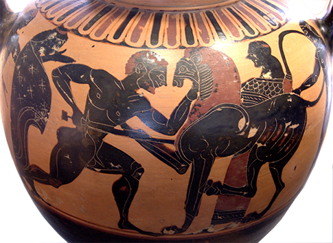 Heracles Kills the Nemean Lion