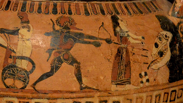 Heracles Fights the Sea Monster