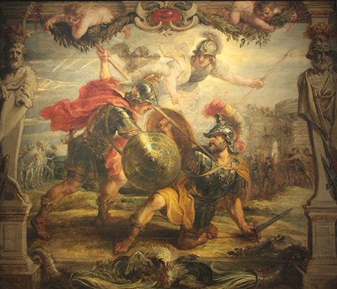 Achilles the Vanquisher of Hector by Peter Paul Rubens - 1630