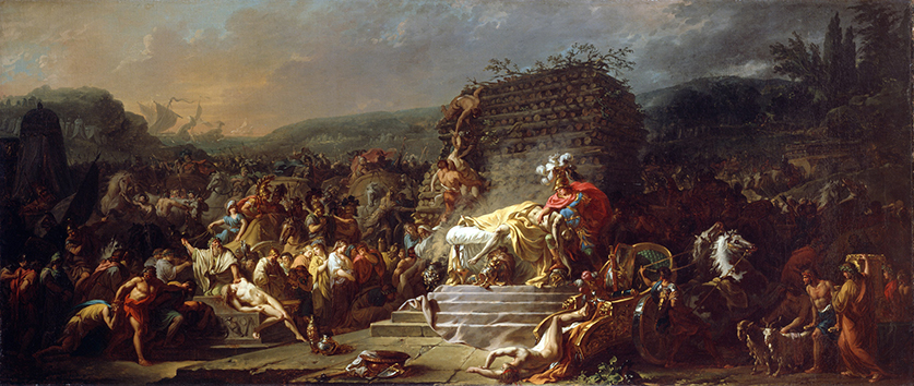 Achilles the Vanquisher of Hector by Peter Paul Rubens - 1630