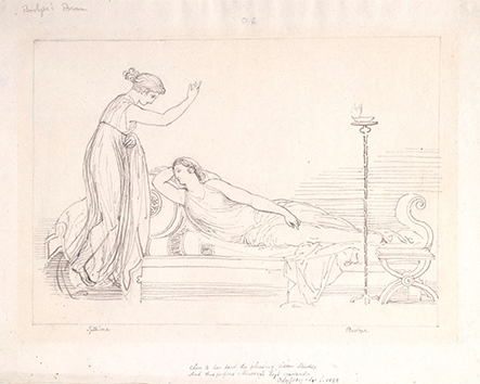 ‘Penelope’s Dream’ by John Flaxman, circa 1792