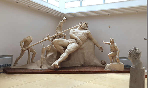 ‘Blinding of Polyphemus’, Reconstruction from the Villa of Tiberius at Sperlonga, 1st Century CE