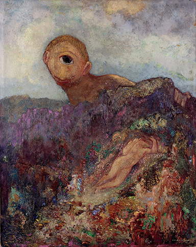 ‘Polyphemus and Galatea’, Odilon Redon, 1914