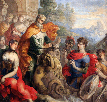 ‘Aeolus Giving the Winds to Odysseus’, Isaac Moillon, DATE