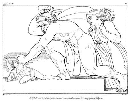 ‘Antiphates’, John Flaxman, 1810