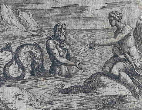 ‘Scylla and Glaucus’, Antonio Tempesta, 1606