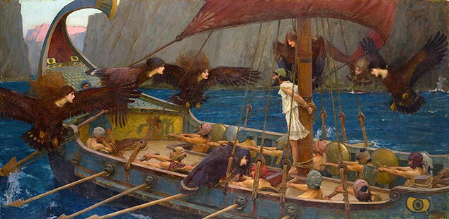 ‘Ulysses and the Sirens’, John William Waterhouse, 1891