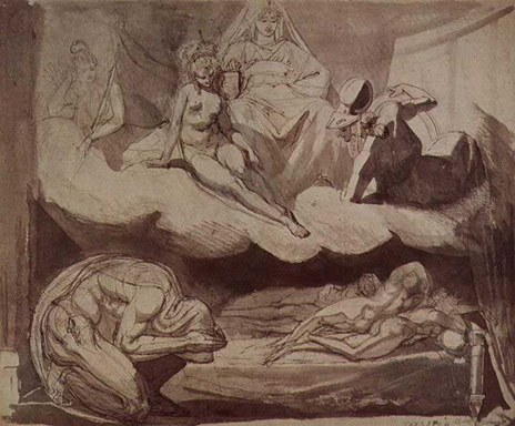‘The Daughters of Pandareus’, Henry Fuseli, circa 1795