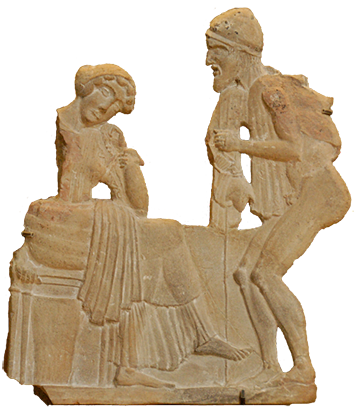 ‘Odysseus and Penelope’, c460-450 BCE